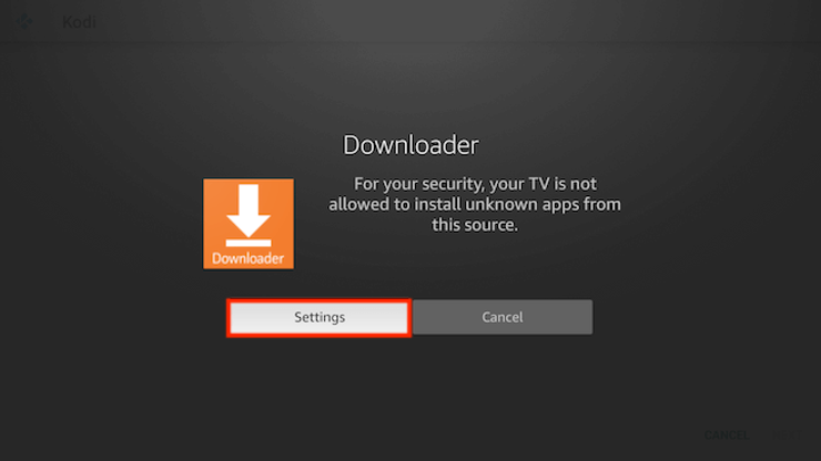 Allow Downloader to install unknown apps from this source