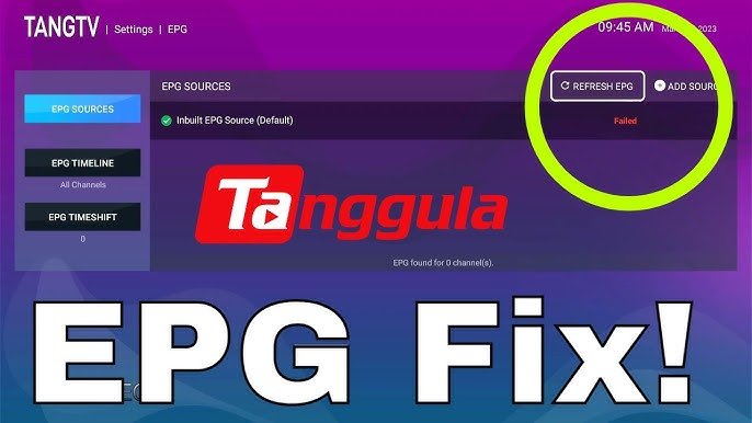 How to Fix EPG Time Shift Error in IPTV Player Apps