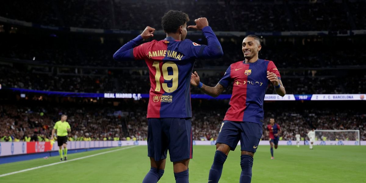 Barcelona Dominates Real Madrid with a Stunning 4-0 Win in El Clásico