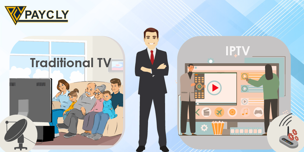 IPTV for live TV